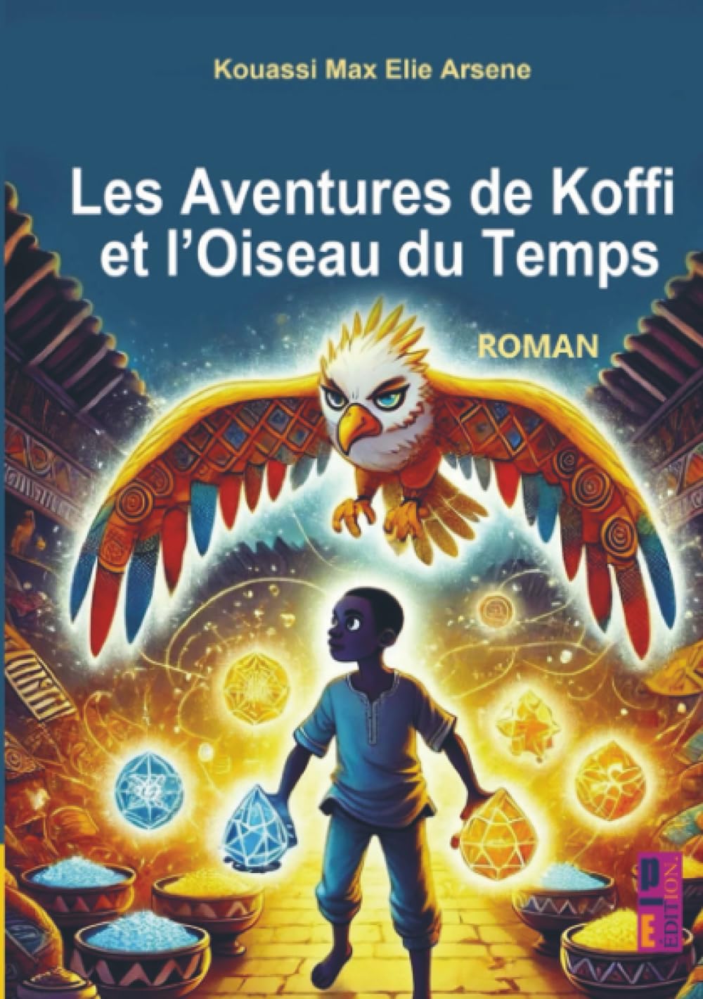 Couverture — Les aventures de Koffi et l'oiseau du temps
